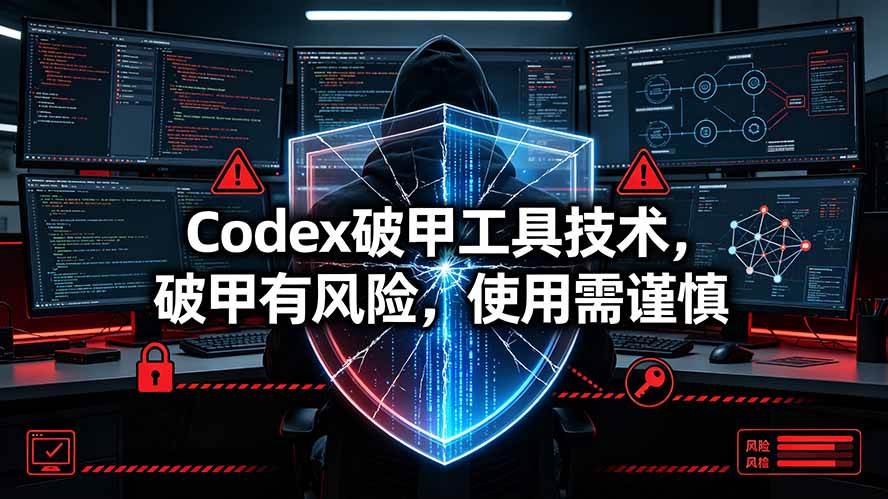 (19533期)Codex破甲工具技术,破甲有风险,使用需谨慎兼职项目|网络创业|Ai项目| 网赚项目 | 网络创业 | AI 实战 | 副业兼职找项目_兼职创业_自媒体创业_流量变现