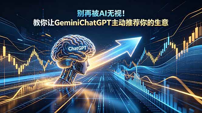 (18659期)别再被AI无视!教你让GeminiChatGPT主动推荐你的生意【原创双语字幕】兼职项目|网络创业|Ai项目| 网赚项目 | 网络创业 | AI 实战 | 副业兼职找项目_兼职创业_自媒体创业_流量变现