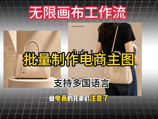 批量复刻电商爆款主图工作流搭建教学,批量下载,支持多国语言,不管是国内电商还是跨境店群都能用兼职项目|网络创业|Ai项目| 网赚项目 | 网络创业 | AI 实战 | 副业兼职找项目_兼职创业_自媒体创业_流量变现