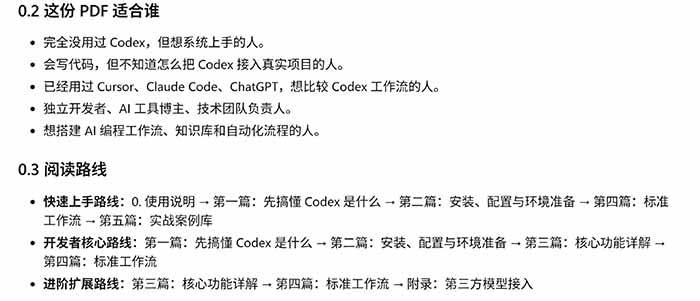 (19056期)Codex橙皮书简直YYDS,非官方开源的Codex全链路指南,轻松搞定AI编程入门到实战【文档】 (19056期)Codex橙皮书简直YYDS,非官方开源的Codex全链路指南,轻松搞定AI编程入门到实战【文档】