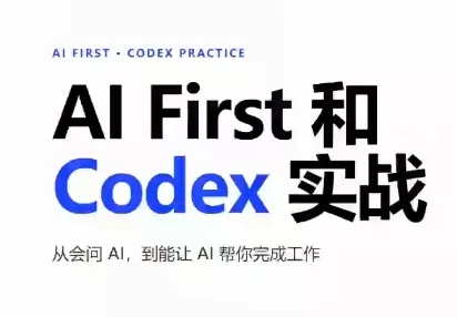 AIFirst和Codex实战课程(更新)兼职项目|网络创业|Ai项目| 网赚项目 | 网络创业 | AI 实战 | 副业兼职找项目_兼职创业_自媒体创业_流量变现