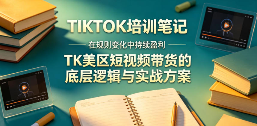 视界跨境TIKTOK4月17培训笔记，在规则变化中持续盈利，TK美区短视频带货的底层逻辑与实战方案【文档】兼职项目|网络创业|Ai项目| 网赚项目 | 网络创业 | AI 实战 | 副业兼职找项目_兼职创业_自媒体创业_流量变现