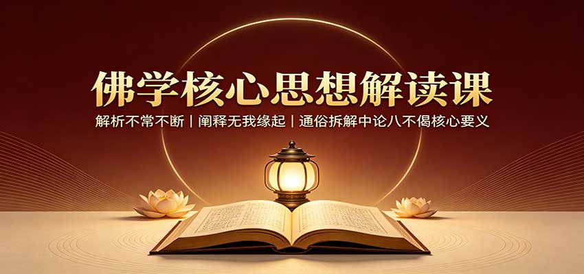 佛学核心思想解读课：解析不常不断，阐释无我缘起，通俗拆解中论八不偈核心要义兼职项目|网络创业|Ai项目| 网赚项目 | 网络创业 | AI 实战 | 副业兼职找项目_兼职创业_自媒体创业_流量变现